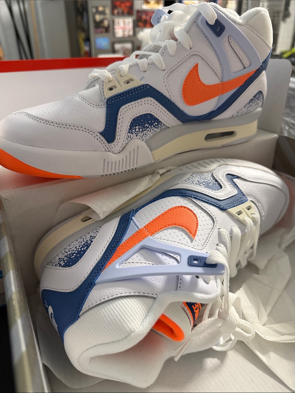 Nike Air Tech Challenge II Orange and Blue Retro